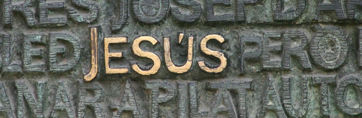 Schriftzug Jesus